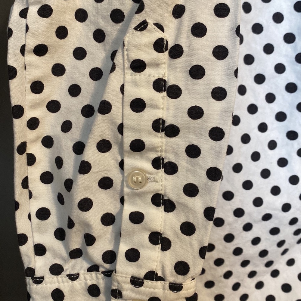 Crew Cuts polka dot button down - Picture 4 of 11